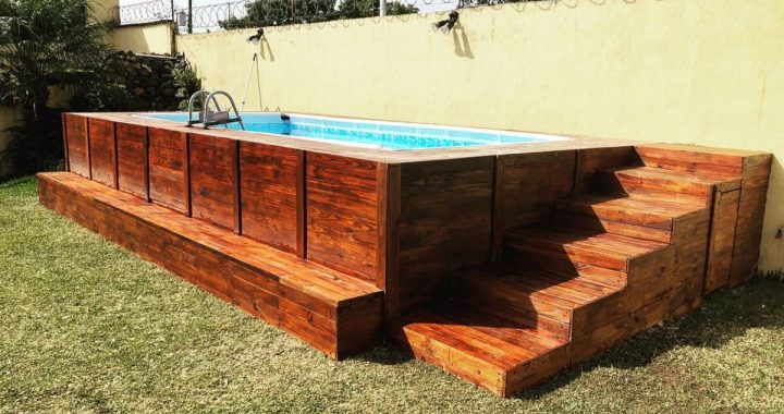 15 Wooden Pool Decks: Crafting a DIY Masterpiece for Your Backyard Oasis