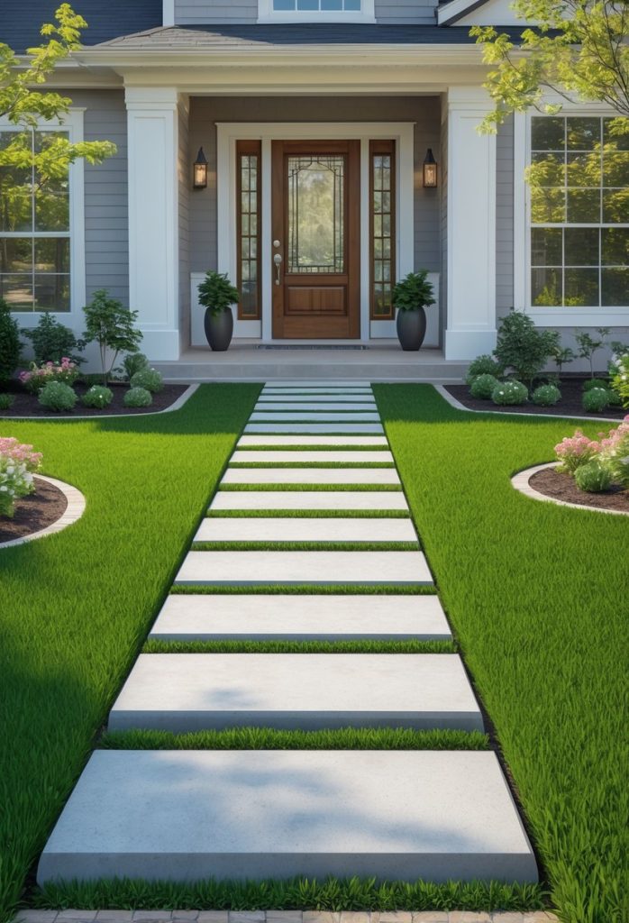22 Front Door Walkway Ideas to Elevate Your Home’s Curb Appeal 22 Front Door Walkway Ideas to Elevate Your Home’s Curb Appeal