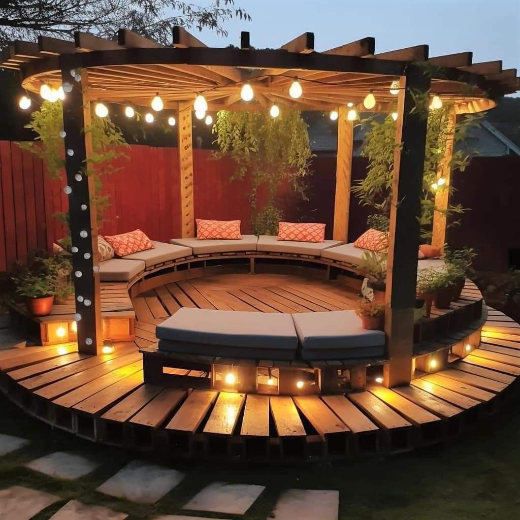 Upgrade Your Garden with These 27 Pallet Pergola Ideas