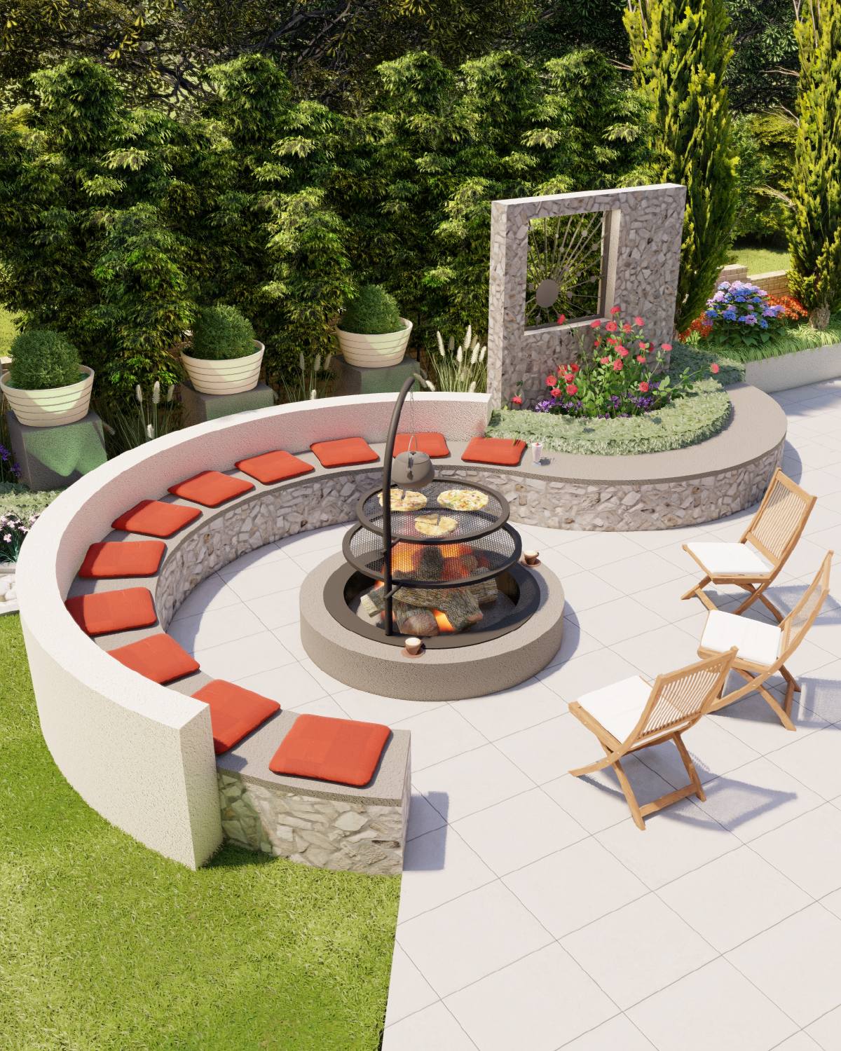 24 Stylish Outdoor Fire Pits to Elevate Your Outdoor Space