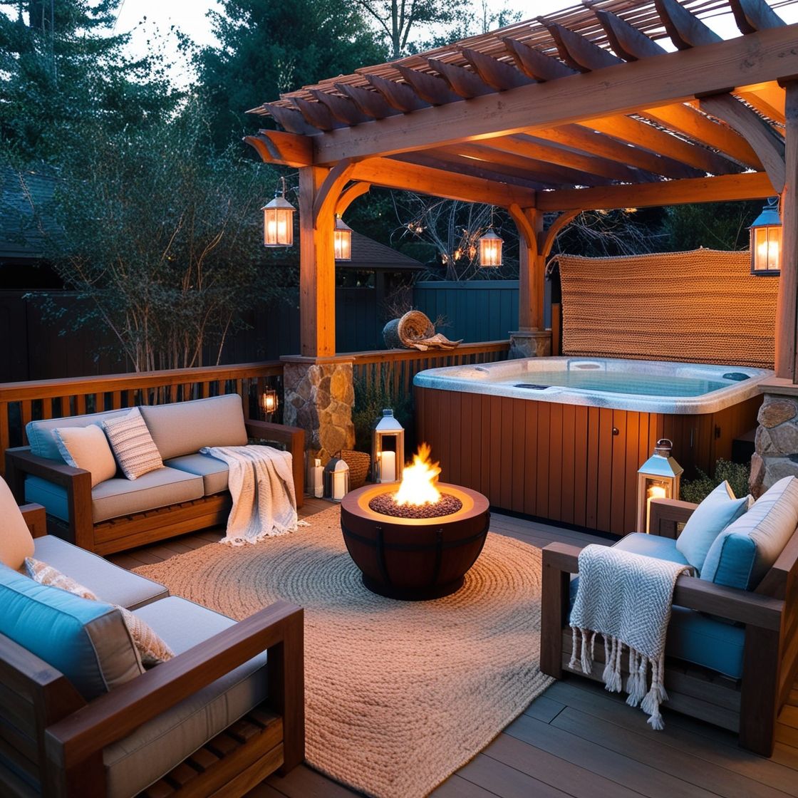 24 Hot Tub Ideas to Elevate Your Outdoor Space