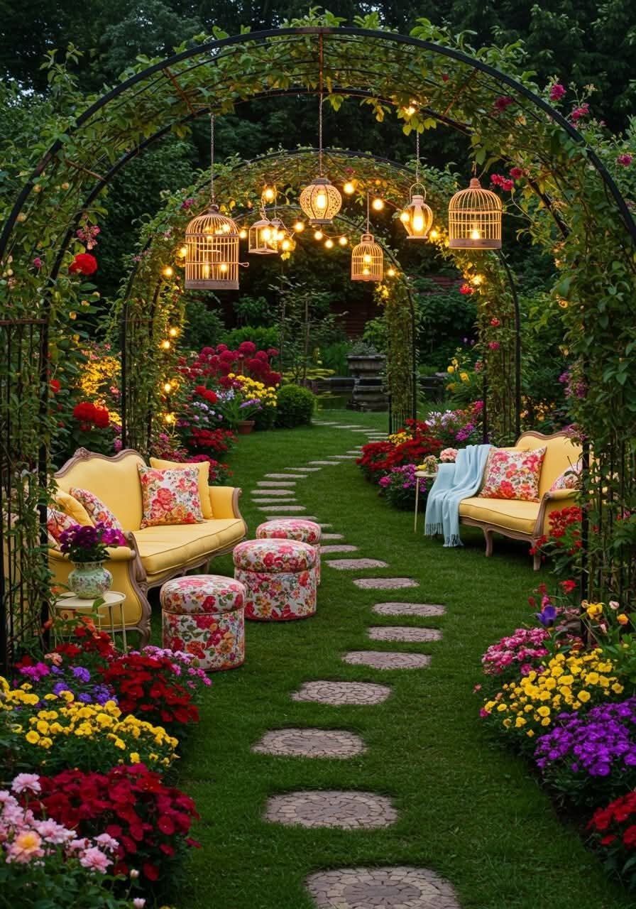 18 Flower Garden Gate Ideas That You’ll Like