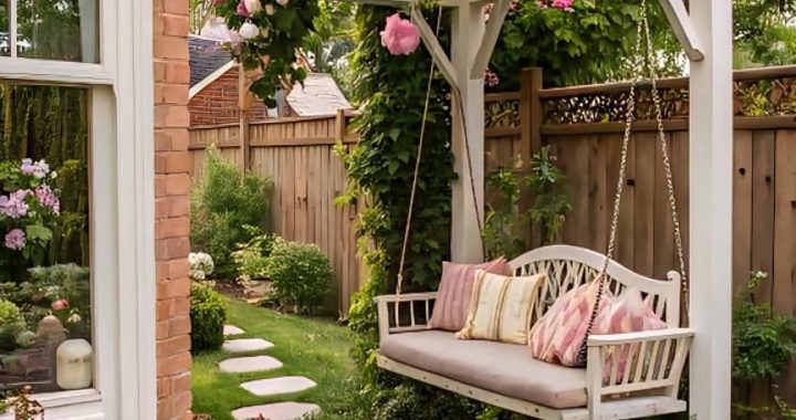 20 Swing Pergola Ideas for a Relaxing Outdoor Retreat