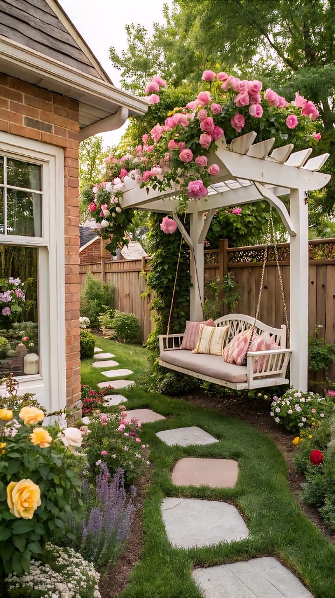 20 Swing Pergola Ideas for a Relaxing Outdoor Retreat