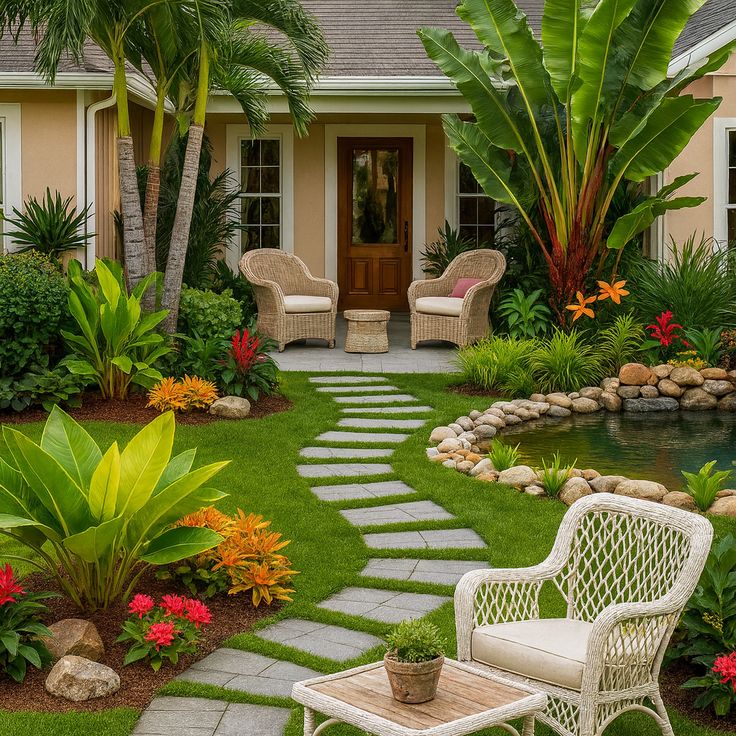 22 Tropical Garden Ideas to Transform Your Outdoor Space