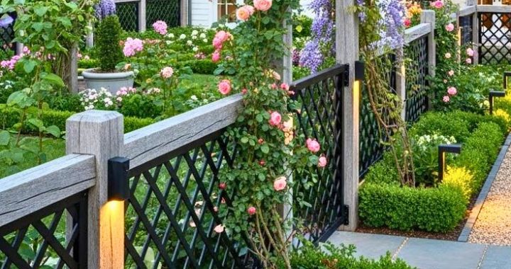 20 Creative Fence Ideas to Elevate Your Outdoor Space
