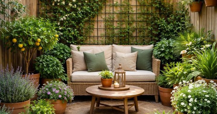 20 Beautiful Small Garden Ideas That Maximize Space