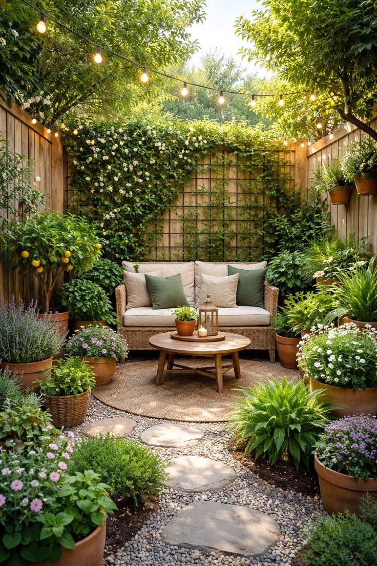 20 Beautiful Small Garden Ideas That Maximize Space