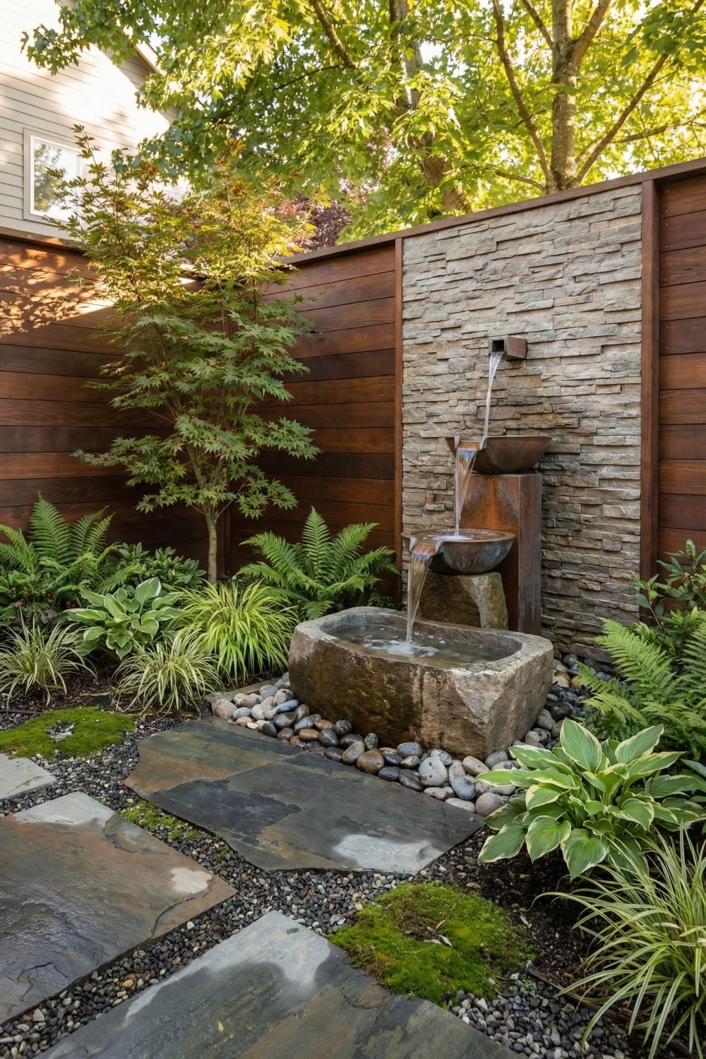 20 Stunning Fountain Ideas for a Peaceful Backyard Retreat