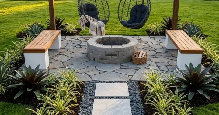 20 Stunning Fire Pit Designs for a Cozy Backyard
