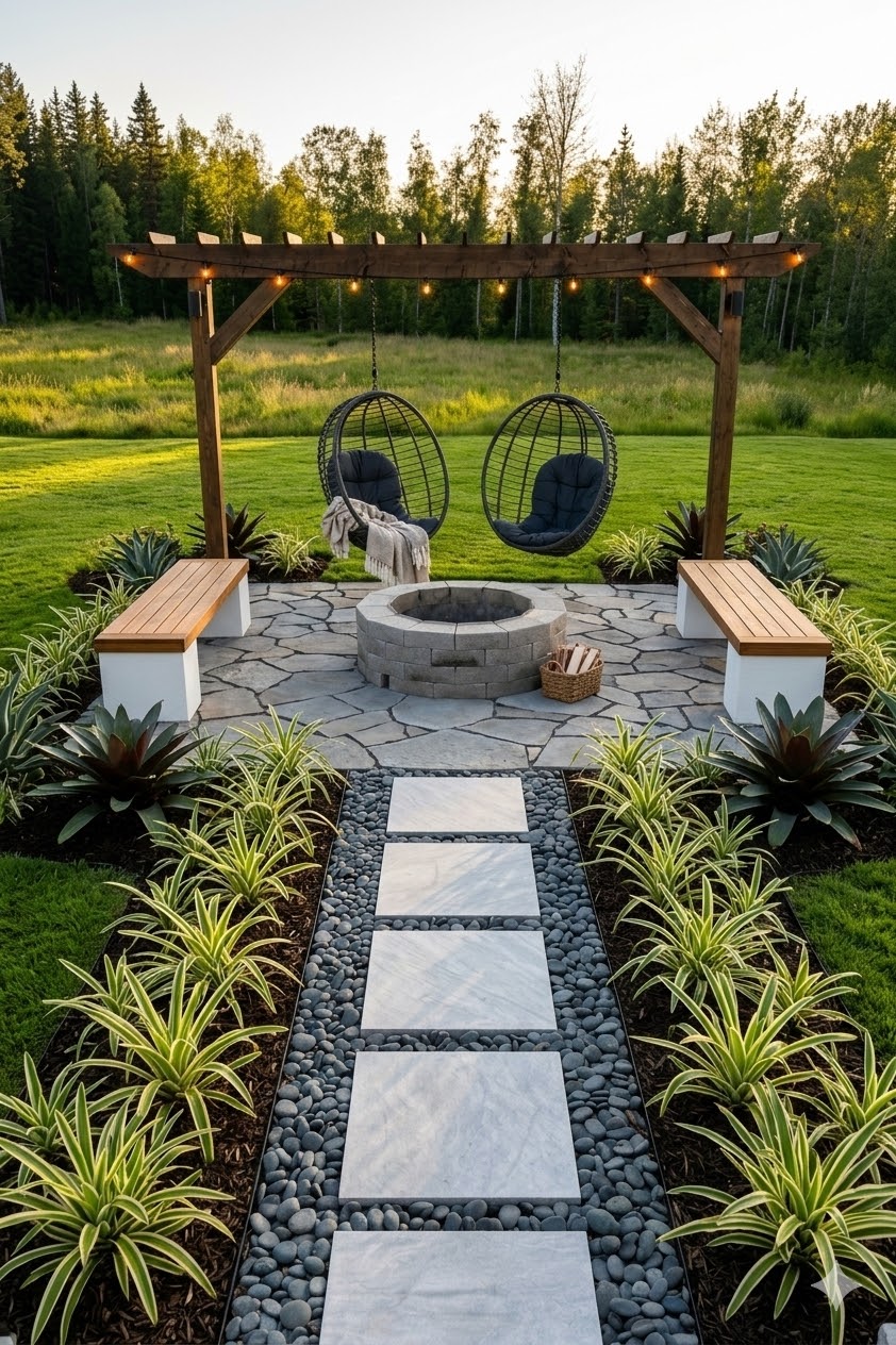 20 Stunning Fire Pit Designs for a Cozy Backyard