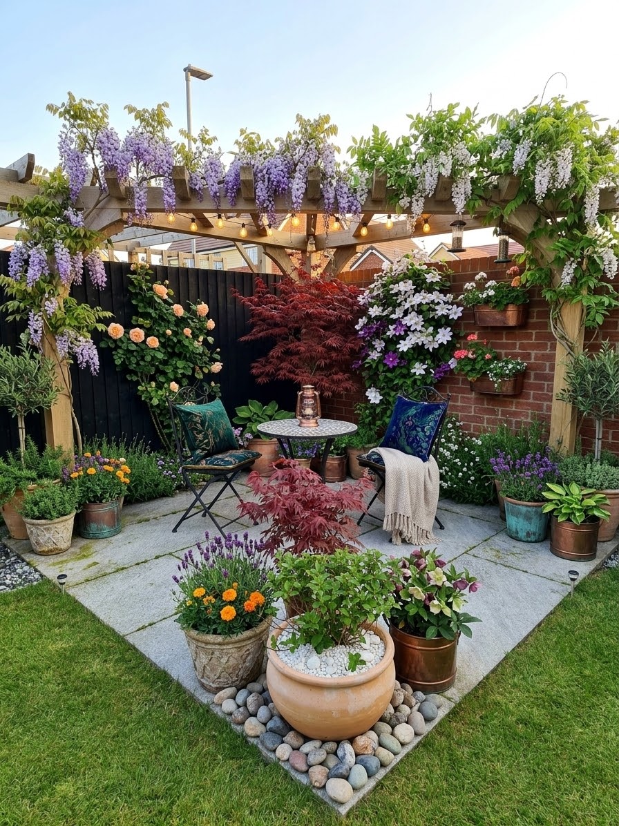 Elevate Your Yard with These 19 Beautiful Pergola Corner Designs Elevate Your Yard with These 19 Beautiful Pergola Corner Designs