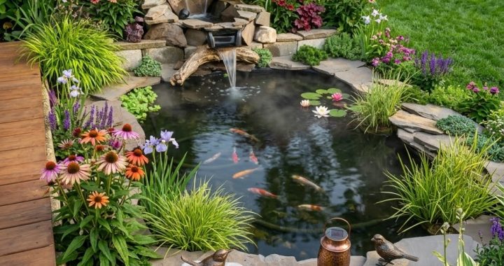 20 Small Pond Ideas to Turn Your Backyard into an Oasis