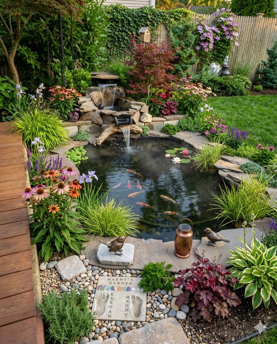 20 Small Pond Ideas to Turn Your Backyard into an Oasis