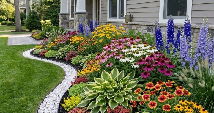 18 Stunning Flower Bed Ideas to Transform Your Garden