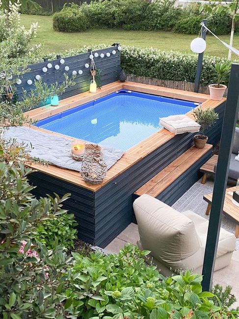 Square Above-ground Pool